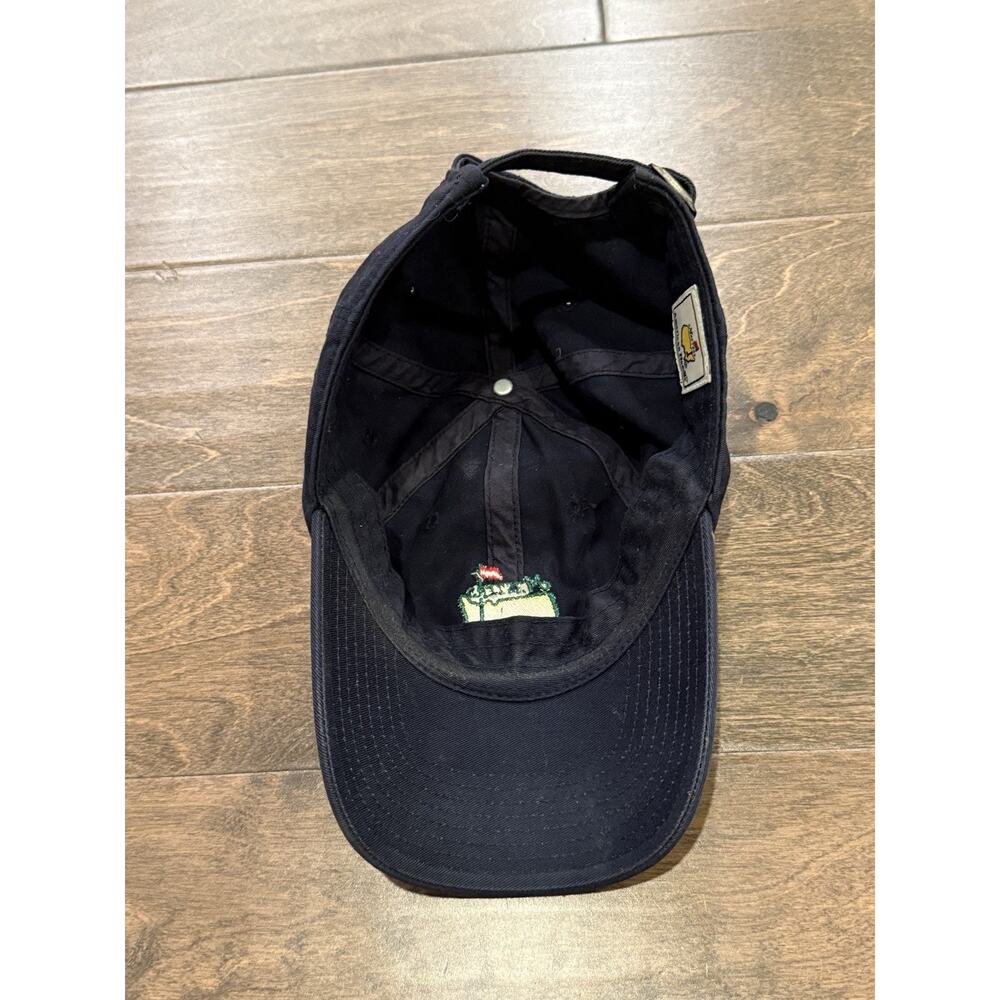 American Needle Mens Navy Masters Embroidered Golf Adjustable Strapback Hat Cap - Picture 7 of 8